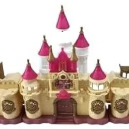 budetto Dream Castle Set with Light and Music Role Play Blocks Play House Color May Vary image 2