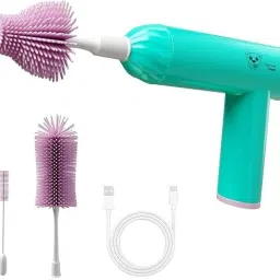 Cuppy Electric Bottle Cleaner Brush | Soft Silicone Bristles | Rechargeable-image-60