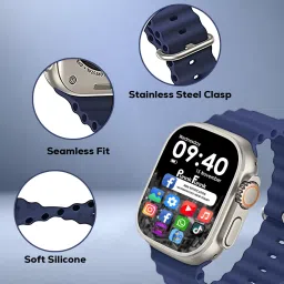 Melbon T800 Ultra Smart Watch: 1.99" Touch Display, BT Calling, with Multiple Features Smartwatch image 5