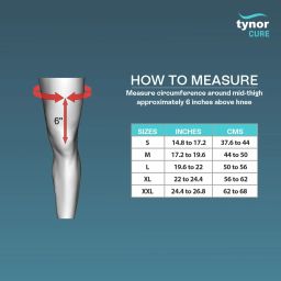 tynor Knee Cap, Beige, Medium, Pack of 2 Knee Support image 4