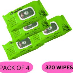 Baby Wet Wipes 80 Towels | 99% Water | Aloe Vera & Vitamin E | Soft & Safe-image-99
