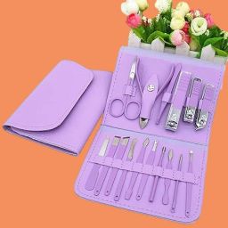 16-Piece Professional , Stainless Steel Manicure Pedicure Tool-AB1-image-72