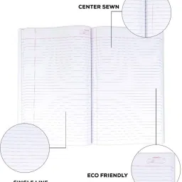 classmate Longbook A4 Notebook Single Line 140 Pages image 5