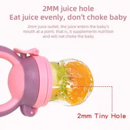 hiputi Teether for Infant Safely Self Feeding Feeder image 3