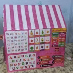 Educational Playhouse Tent for Preschoolers – ABC, Fruits & Learning Days-image-75