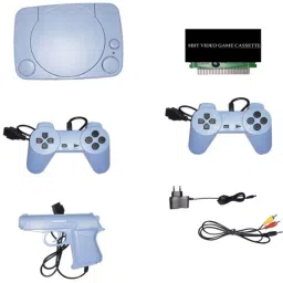 Clubics inbuilt games 8bit 1 cassettes TV Classic video game console 1 NA GB with 30 to 40 games in built ,with 1 cassette-11