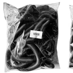 WOW Kitchen Spiral Ring Black-15MM+18MM+20MM Spiral ring Pack Of 3 Packet Manual Ring Binder-20