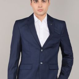 killer Men Solid Single Breasted Casual Blazer-picture-18