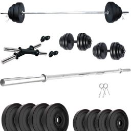 30 kg PVC 30 KG COMBO 9-WB-WA Home Gym Combo-image-48