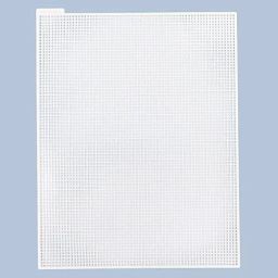 6 Count (8 PCS)PLASTIC Cross Stitch Canvas SHEET Cross Stitch Matte Cloth-0