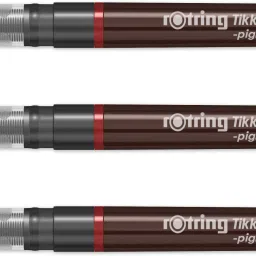 Tikky Graphic 0.1mm Pigment Liner | Black Pigmented Ink | Fibre Tip Fineliner Pen-7