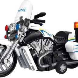 Police Motorcycle Toy Pull Back Motorcycle Toys, Music & Lighting, Toy for Kids-image-48