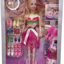 Fashion Doll Set For Girls With Accessories for Best Birthday Gift-image-4