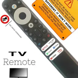 S R WEBSHOP Tv Remote Compatible for TCL Smart led/LCD Tv RemoteNew TvR-86 Remote Controller image 2
