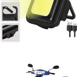 Small LED Flashlight COB Rechargeable Keychain Q305 LED Lantern-16