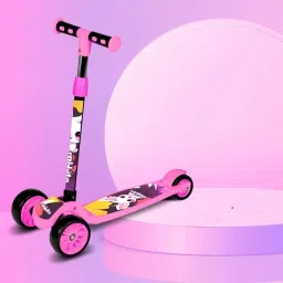 Scooter for Kids 2 Wheeler Foldable Kick Skating Cycle with Brake Bell Scooter-image-38