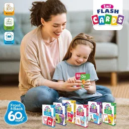 2 in 1 Flash Cards Alphabets, Shapes, Body Parts, Seasons, Birds & Many More-45
