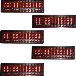 Red 13 Rod Abacus Kit Set Of 5-16