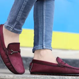 Suede |Lightweight|Comfort|Summer|Trendy Loafers For Men-image-3