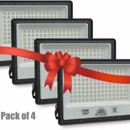 100W Lens Flood Light With Extension Bracket 120 Bright SMD Light IP67 Waterproof Flood Light Outdoor Lamp-image-1