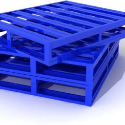 Industrial Metal Pallet & Load Capacity 1200kg,Warehouse,Collapsible & Stackable Pallet-91