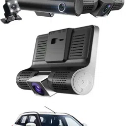 4inch 3Way Car DVR Camera 1080P Video Recorder Cameras 245 Black LCD-image-94