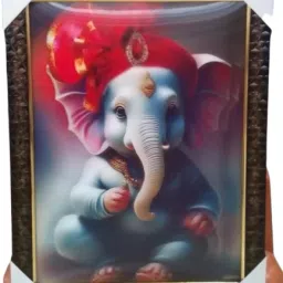 VINAYAKA 3D PHOTO FRAME 15 inch WALL SET TYPE-image-50