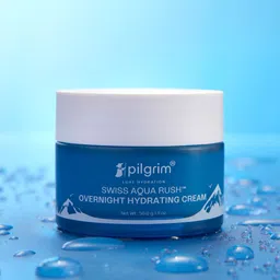 Pilgrim Swiss Aqua Rush Overnight Hydrating Cream for Overnight Intense Hydration - 50g-9
