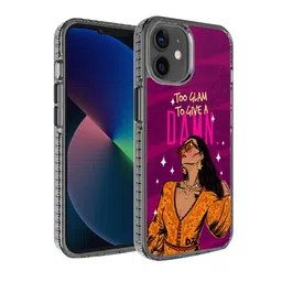 DailyObjects Pink & Yellow Glam No Damn Stride 2.0 iPhone 12  Mini Phone Case-4