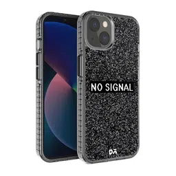 DailyObjects Black & White Printed No Signal iPhone 13 Mini Phone Case image 1