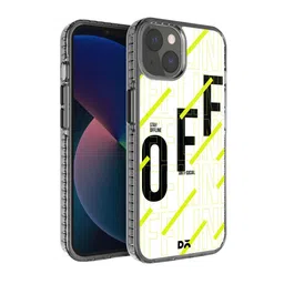 DailyObjects White & Black Stay Offline Stride Printed IPhone 13 Mini Back Case-43
