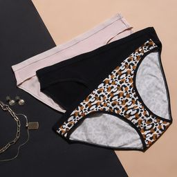 Vero Moda Intimates Women Pack Of 3 Printed Bikini Briefs-picture-21