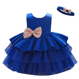 StyleCast Girls Layered Balloon Fit and Flare Mini Dress-image-40
