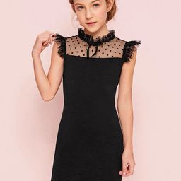 ADDYVERO Girls Ruffles Bodycon Mini Dress-picture-53