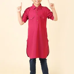 Fabindia Boys Pathani Kurta-picture-54