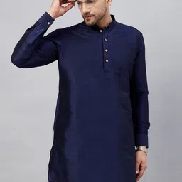 VASTRAMAY Mandarin Collar Straight Kurta-picture-34