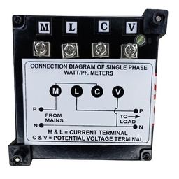 YOKINS 96x96 mm Analog Wattmeter Single Phase 5000W (Black) image 3
