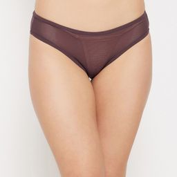 Clovia Brown Low Waist Bikini Briefs-picture-35
