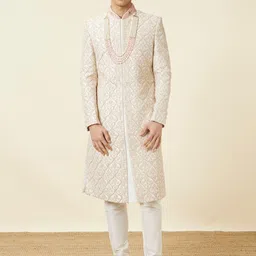 Manyavar Embroidered Sherwani Set-picture-25