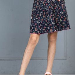Cutiekins Girls Printed Flared Mini Skirt-image-72