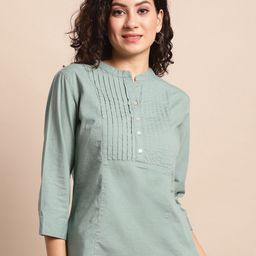 Cantabil Mandarin Collar Tunic-image-93
