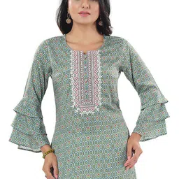 keshubaba Ethnic Motifs Embroidered & Printed Short Kurti-picture-33