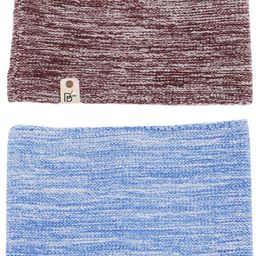Bharatasya Pack Of 2 Self Design Sports Cotton Head Wrap-picture-26