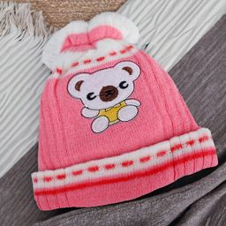 Baby Moo Kids Woollen Beanie-19