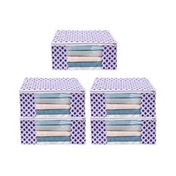 ANKIT INTERNATIONAL Blue Set of 5 Super Strong Multi-Utility Organisers-37