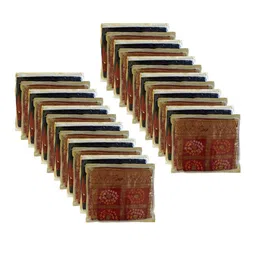 Kuber Industries 24 Pcs Cream-Coloured Single Saree Organizers-43