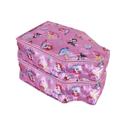 Kuber Industries Pink & Blue 2 Pieces Printed Non-Woven Garment Storage Cover-27