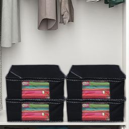 Kuber Industries Black 12 Pieces Multi-Utility Organizer-15