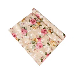 Kuber Industries Beige & Pink Printed Regular Shelf Liner Organiser-46
