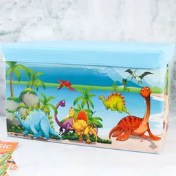 Yellow Bee Kids Blue & White Printed Wardrobe Organisers-52